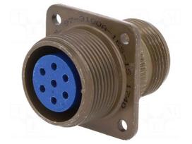 Connector: circular | Series: 97 | socket,plug | female | PIN: 7 | 13A