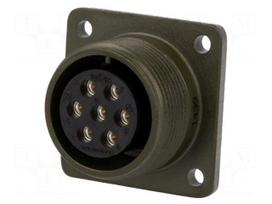 Connector: circular | Series: DS/MS | socket | female | PIN: 7 | 13A