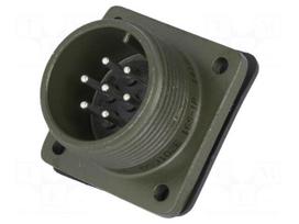 Connector: circular | Series: DS/MS | socket | male | PIN: 7 | soldering