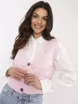 Megztinis šviesiai rožinis moterims
