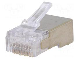 Connector: HDC | plug | male | Han Modular RJ45 | PIN: 8 | 1A | 50V