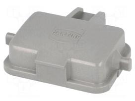 Protection cover | Han | size 6B | for latch | plastic | Pitch: 44x27mm