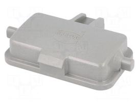 Protection cover | Han | size 10B | for latch | plastic