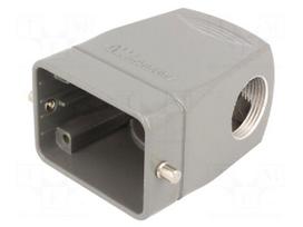 Enclosure: for HDC connectors | size 6B | for cable | for latch