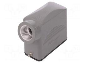 Enclosure: for HDC connectors | size 10A | for cable | for latch
