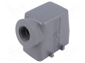 Enclosure: for HDC connectors | T-Type | size 57.27 | IP65 | M25