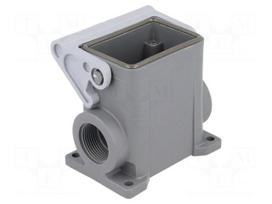 Enclosure: for HDC connectors | T-Type | size 44.27 | IP65 | M25