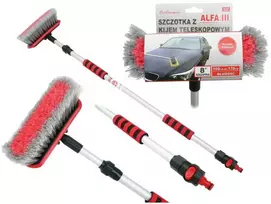 Teleskopinis šepetys su vandens jungtimi ALFA III, 100-170 cm