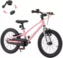 Dviratis Tabou Royal Space 18 pink-pilkas