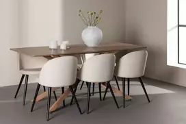 Venture Design Valgomojo stalas Piazza 180x90 cm Mocha