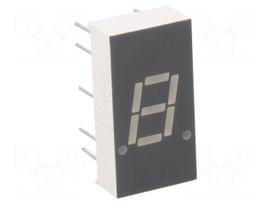 Display: LED | 7-segment | 7.8mm | 0.3" | No.char: 1 | yellow-green