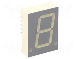 Display: LED | 7-segment | 20.32mm | 0.8" | No.char: 1 | red | 1.9÷6.4mcd