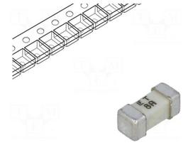Fuse: fuse | time-lag | 8A | 125V | SMD | ceramic | Case: 2410 | 454,Nano 2