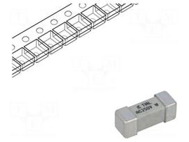 Fuse: fuse | time-lag | 1A | SMD | ceramic | 12,1x4,5mm | 465,Nano 2