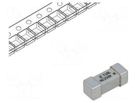 Fuse: fuse | time-lag | 2A | SMD | ceramic | 12,1x4,5mm | 465,Nano 2
