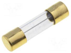 Fuse: fuse | time-lag | 1A | 250VAC | SMD | cylindrical,glass | 5x20mm
