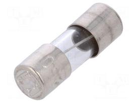 Fuse: fuse | time-lag | 0.25A | 250VAC | cylindrical,glass | 5x15mm