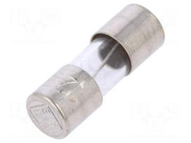 Fuse: fuse | time-lag | 5A | 125VAC | cylindrical,glass | 5x15mm