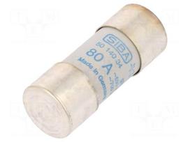 Fuse: fuse | gRL,gS | 80A | 690VAC | ceramic,cylindrical | 22x58mm