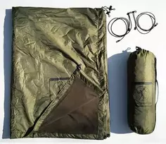 Bushmen Thermo Blanket / Thermo Ponco / Hammock Quilt Olive 750g