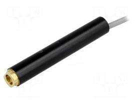 Module: laser | 1mW | green | dot | 520nm | 10÷30VDC | 30÷150mA