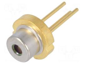 Diode: laser | 655-665nm | 100mW | 11/27 | TO18 | Mounting: THT
