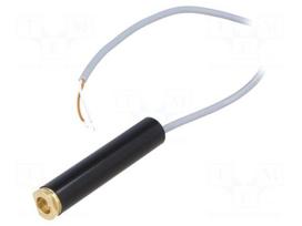 Module: laser | 7mW | infrared | ellipse | 905nm | 4.5÷6VDC | 30÷150mA