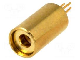 Module: laser | 1mW | red | dot | 645-660nm | 2.5÷3.3VDC | 15÷25mA