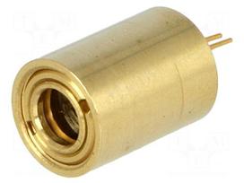 Module: laser | 5mW | red | dot | 645-660nm | 2.5÷3.3VDC | 15÷30mA