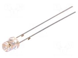 LED | 3mm | blue | 220÷330mcd | 120° | Front: recessed | Pitch: 2.54mm