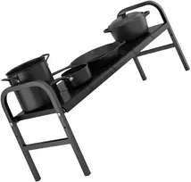Reguliuojama lentyna po kriaukle 85–88 cm, juoda
