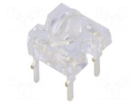 LED Super Flux | oval | 7.62x7.62mm | orange | 4200÷5800mcd | 1.8÷2.6V