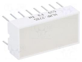 LED backlight | yellow | Lens: diffused,white | λd: 588nm | 26÷70mcd