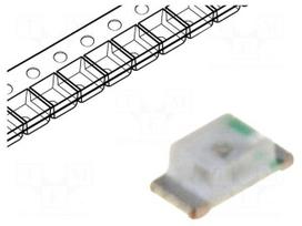 LED | SMD | 0603 | white warm | 300÷400mcd | 2500-3800K | 130° | 20mA | 95mW