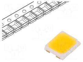 LED | SMD | 2835 | white neutral | 63.5÷68.5lm | 4000K | 80 | 120° | 150mA