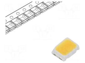 LED | SMD | PLCC2,2216 | white neutral | 4÷8lm | 3250-3700K | 95 | 120°
