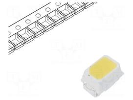 LED | SMD | Mini PLCC2,2014 | white cold | 4÷9lm | 5925-7150K | 90 | 120°