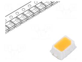 LED | SMD | Mini PLCC2,2014 | white warm | 4÷8lm | 2600-2870K | 90 | 120°