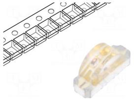 LED | SMD | 1206 | RGB | 3x1.5x1mm | 100° | 25mA | Lens: transparent
