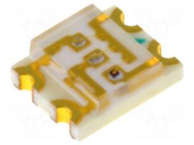 LED | SMD | 1210 | RGB | 3.2x2.6x1.1mm | 120° | 1.6÷2.4/2.8÷3.8/2.8÷3.8V