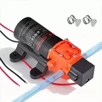 12V DC membraninis vandens siurblys kemperiams ir sodo drėkinimui, savaime užsipildantis tylus didelio srauto siurblys, 4.5 L/min nešiojamas vandens slėgio siurblys, vandens pompa