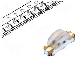 LED | SMD | 1204 | red/green | 3.2x1x1.5mm | 130° | 2÷2.4/2÷2.4V | 20mA
