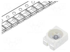 CRLED | SMD | 3528,PLCC4 | green | 900mcd | 3.5x2.8x1.9mm | 120° | 5.5÷20V