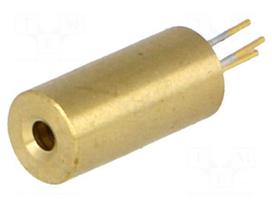 Module: laser | 1mW | red | dot | 645-660nm | 2.5÷3.3VDC | 15÷25mA