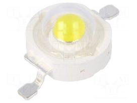 Power LED | white cold | 130° | 700mA | Pmax: 3W | 249.6÷324.5lm | Proeon