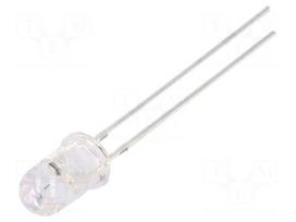 LED | 5mm | red | 5800÷6500mcd | 30° | 3÷5V | 20mA | Variant: blinking