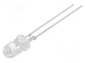 LED | 5mm | yellow | 5800÷7000mcd | 30° | 3÷4.5V | 20mA | Variant: blinking