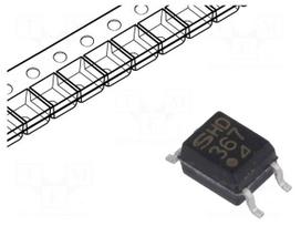 Optocoupler | SMD | Channels: 1 | Out: transistor | Uinsul: 3.75kV