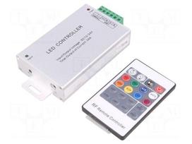 LED controller | RGB lighting control | Channels: 3 | 24A | silver