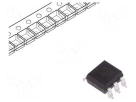 Optotriac | 5kV | zero voltage crossing driver | Gull wing 6
